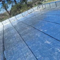 ایزوگام و آسفالت حتی نیم متر