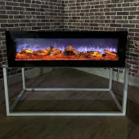 تولیدی شومینه برقی شومینه گازی زیر TV دکوراتیو lcd|بخاری، هیتر، شومینه|یاسوج, |دیوار
