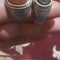 انگشتر ترح نقره قیمت جفت 400 فورش فوری|جواهرات|قزوین, |دیوار