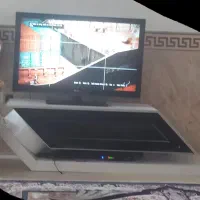 تلویزیون lcd بهمراه میز tv