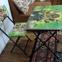 میز و صندلی تحریر تاشو