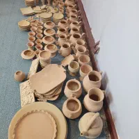 سفال خام و لوازم میناکاری. آموزش خصوصی