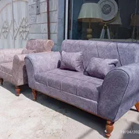مبل اسکارلت پایه چوبی