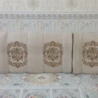شیش عدد پشتی مدل مبلی
