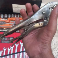 آچار آمریکایی بکس آلمانی کلاقی اصلی کلاغی انبرقفلی|ابزارآلات|مشهد, کارمندان دوم|دیوار