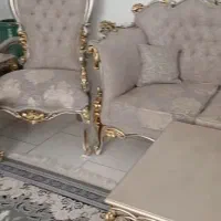 مبل سلطنتی ۹ نفره|مبلمان خانگی و میز عسلی|شهریار, فرارت|دیوار