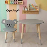 تولیدی میز وصندلی چوبی کودک .مهدکودک سیسمونی|تخت و صندلی بچه|مشهد, دانشجو|دیوار
