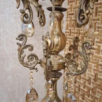کنار سالنی جنس برنج رنگ برنز|لوستر و چراغ آویز|قزوین, |دیوار