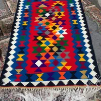 گلیم 1در1ونیم تازه بافت