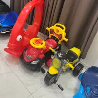 سرویس تخت بچه با کد زیاد وکلی اسباب بازی|تخت و صندلی بچه|رشت, معلم|دیوار