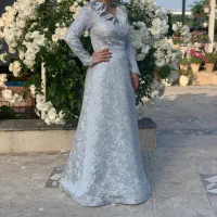 لباس مجلسی ژاکارد فقط یکبار پوشیده شده