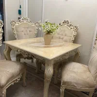 میز نهار خوری 4نفر سلطنتی چوب راش|میز و صندلی غذاخوری|فردیس, نسترن غربی|دیوار