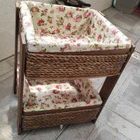 جاپیازی،سفره رومیزی،میوه خوری و لیوان