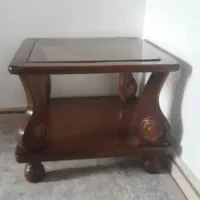 میزعسلی چوب گردو