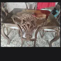 میزنهارخوری ۴نفر جنس پلیمری