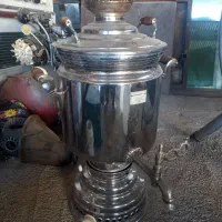 سماوربرنجی ده لیتری قدیمی گازی