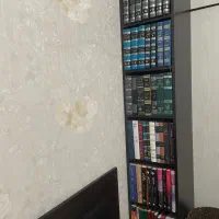 ست کمد و ویترین دو تکه و دو عدد کتابخانه