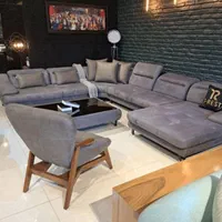 مبلمان حسینی مبل ال راحتی کلاسیک تختخوابشوناهار