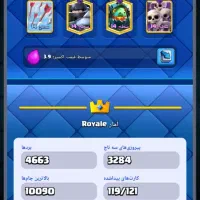 فروش اکانت کلش رویال|کنسول، بازی ویدئویی و آنلاین|چهارباغ, |دیوار