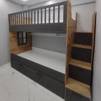 تخت خواب دوطبقه اکو  و طرح دار|تخت و سرویس خواب|کرمانشاه, |دیوار