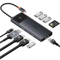 هاب ۱۱ پورت USB-C باسئوس|قطعات و لوازم جانبی رایانه|تهران, سید خندان (جلفا)|دیوار