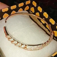 دستبند ژوپینگ فول نگین  آب طلا خورده نونونو|بدلیجات|همدان, |دیوار