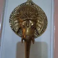 مجسمه برنجی دست ساز هند زنگوله دار گانش