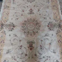 دوتخته فرش ۶ متری کرم گردویی