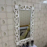 آینه. کمد. رینگ لایت. پایه سشوار