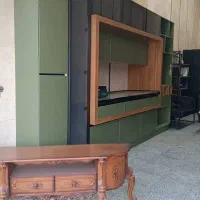 کابینت،کافی بار،تخت کم جا،میز تحریر،کاملا نو