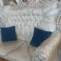 مبل 7نفره به همراه میز ناهار خوری 4نفره|مبلمان خانگی و میز عسلی|پاکدشت, پاکدشت (مامازند)|دیوار