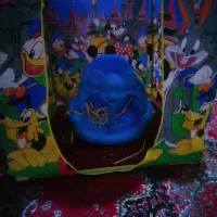 چادر بازی درجه یک برند خانه کودک با تاب محکم و نو