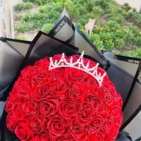 دسته گل ربانی / باکس ربانی|گل مصنوعی|قزوین, |دیوار