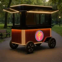 حراج چرخ کار۱ ۲ ۳ متری ب بالافست فود سیار فود تراک|حراج|تهران, لاله زار|دیوار