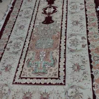 فرش کناره با ابعاد۳×۱/۲۵قالی سلیمان