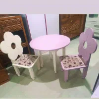 میزودوتاصندلی بچگانه پاک چوب