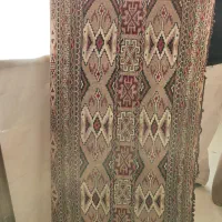یک جفت پشتی دستباف بزرگ