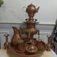 سماور زغالیه مسی