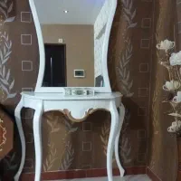 آینه کنسول چوبی