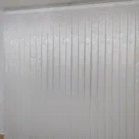 پرده پتینه پلیسه با چوب پرده (پنج متر)