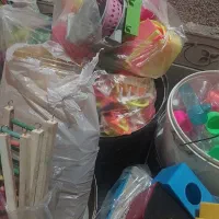 ملزومات قفس و جا حبوباتی