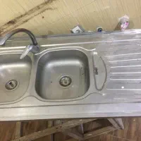 سینک دو‌قلو روکار ۱۲و۶۰