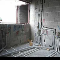 لوله کشی ساختمان .اجرای تخصصی فاضلاب