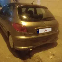 پژو 206 مدل۸۳ خاکستری