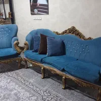 مبل ۸نفره سلطنتی|مبلمان خانگی و میز عسلی|کرج, باغستان|دیوار