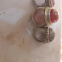 انگشتر نقره شجر  یاقوت  عقیق|جواهرات|کرمانشاه, |دیوار