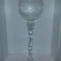 گلس پایه دار شیشه ایی