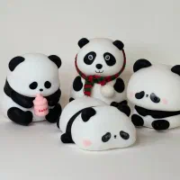 عروسک پاندا سلیکونی