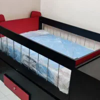 سرویس کامل نوزاد+تخت و تشک اصلی نو