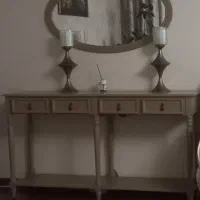 ست کنسول با اینه و میز تلوزیون